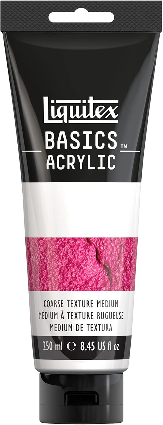 Liquitex BASICS Coarse Texture Gel Medium, 250ml (8.4-oz) Tube