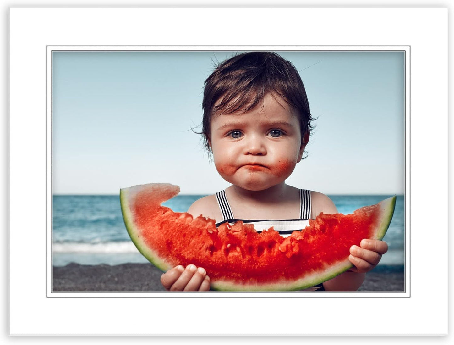 28x40 Mat for 24x36 Photo - Precut White on White Double Mat Picture Matboard for Frames Measuring 28 x 40 Inches - Bevel Cut Matte to Display Art Measuring 24 x 36 Inches - Acid Free ONE MAT