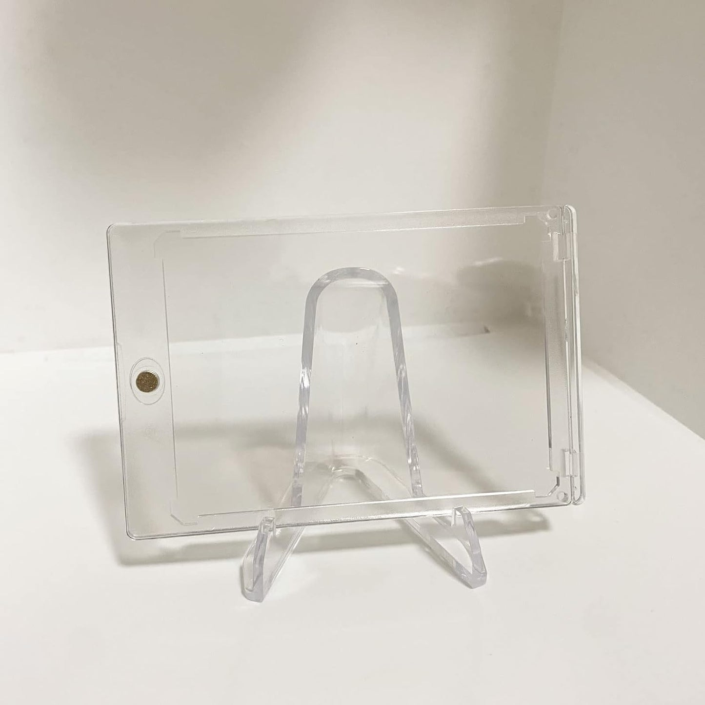 22 Packs(2.7 Inch) Acrylic Easel Stands Display Stands/Plate Stands Coin Display Easel Holder for Air-Tite Coins Pocket Watches Capsules Challenge Medals Casino Chips , Photo Display,Baseball Sports