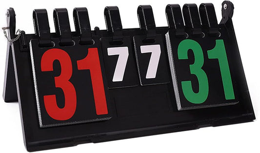 Portable Digital Scoreboard, Ping Pong Score Keeper Scoreboard for Tennis Soccer Football Sports, Sports Supplies Score Board for Games, Best Coaches Gifts Idea for Men, Boys