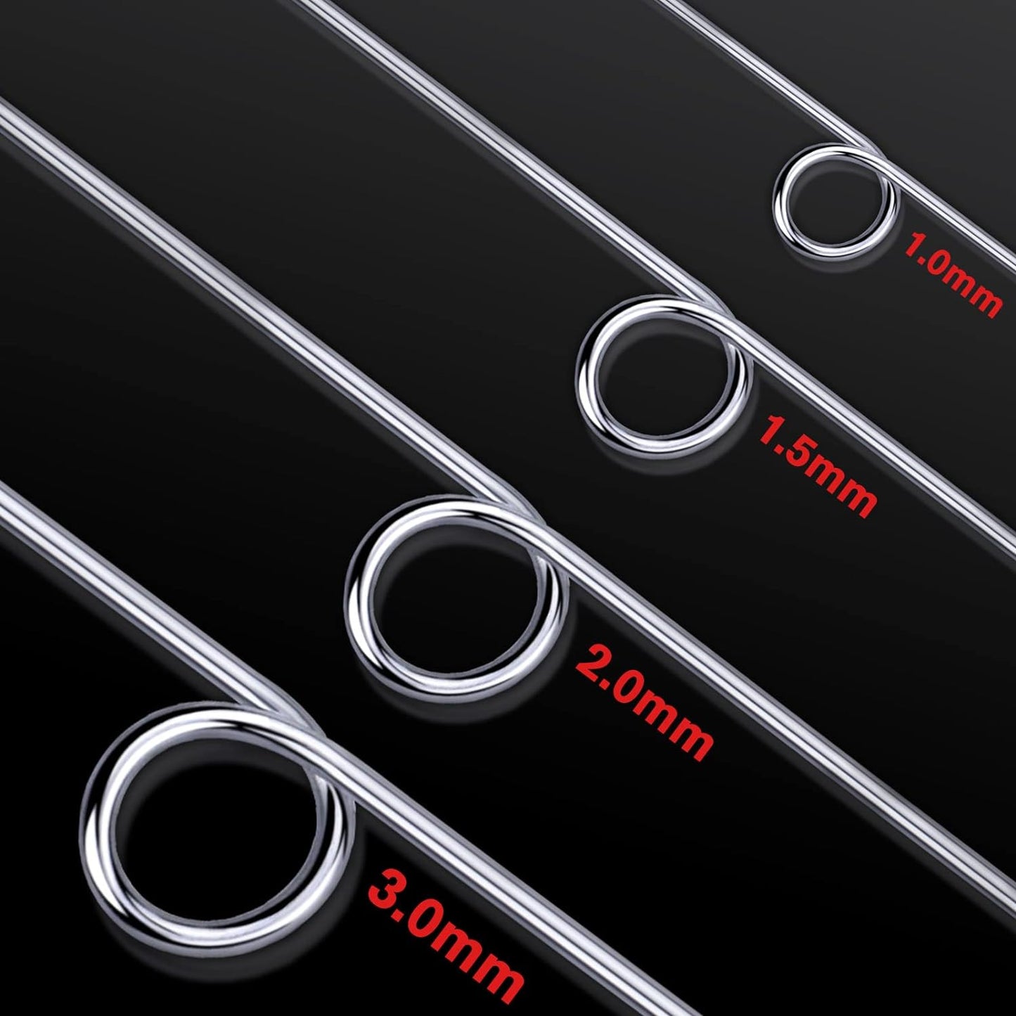 Aluminum Craft Wire, 32.8 Feet 3.0 mm/ 8 Gauge Silver Bendable Soft Metal Aluminum Wire Roll Bulk for DIY Crafts Sculpting Jewelry Making