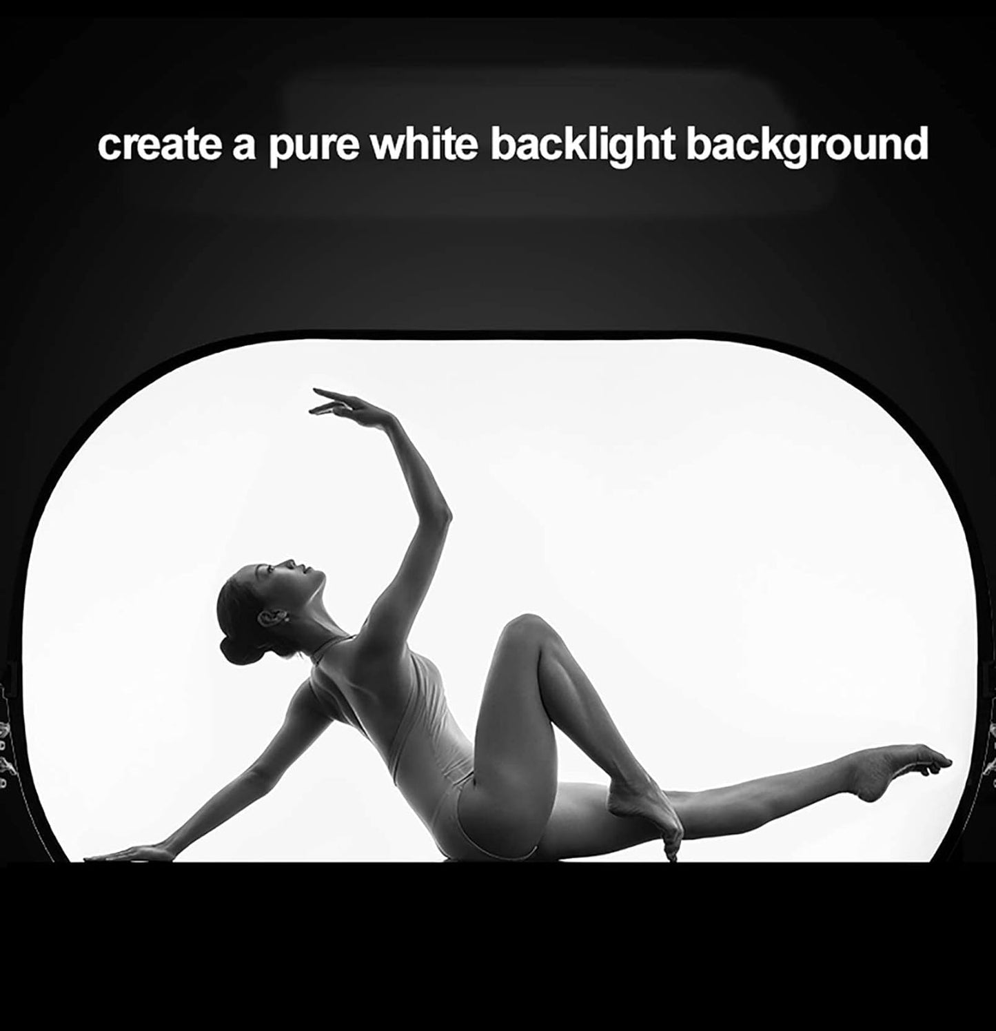 Selens Soft White Diffuser Foldable Light Diffuser Light Diffusion Panel with Carry Bag, Diffuser Fabric Light Modifier for TV Production Video Studio Photography Interview Portrait Shots -31x47in…