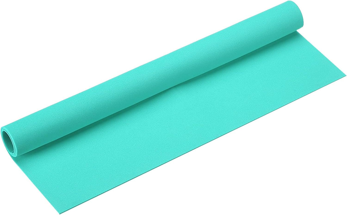MECCANIXITY Foam Sheets Crafts 19x19 Inch 2mm EVA Craft Foam Paper Foam Sheets for Crafts Projects DIY Cosplay Modeling, Teal Green