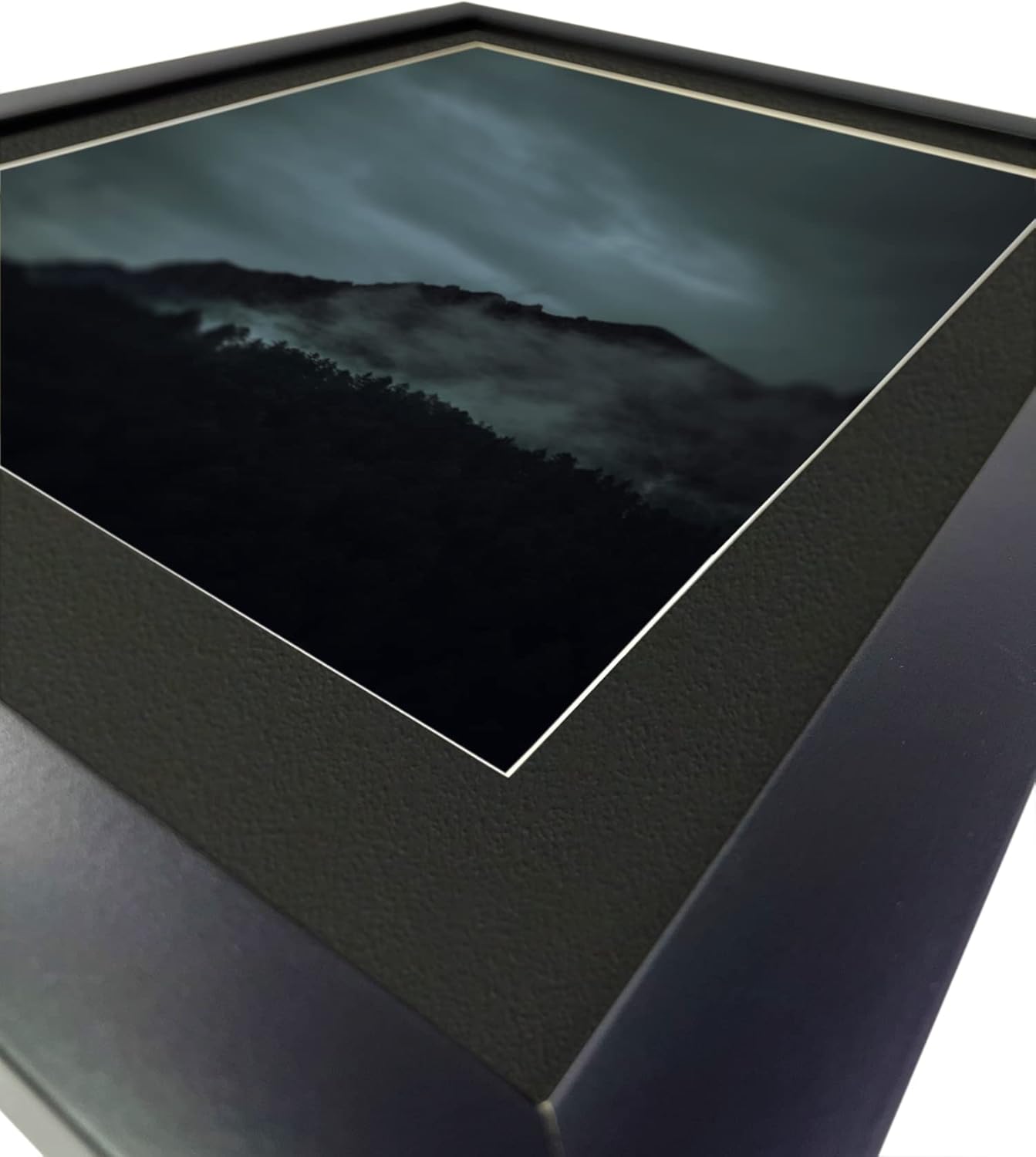 Craig Frames B572 Pre-Cut Mat Board for 12x12 Print, 24x24, Pebble Black