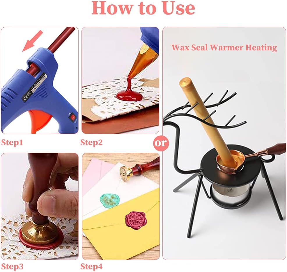 15 Piece Glue Gun Sealing Wax Sticks for Wax Seal Stamp, Blue Wax Sealing Sticks for Wedding Invitations, Cards, Envelopes