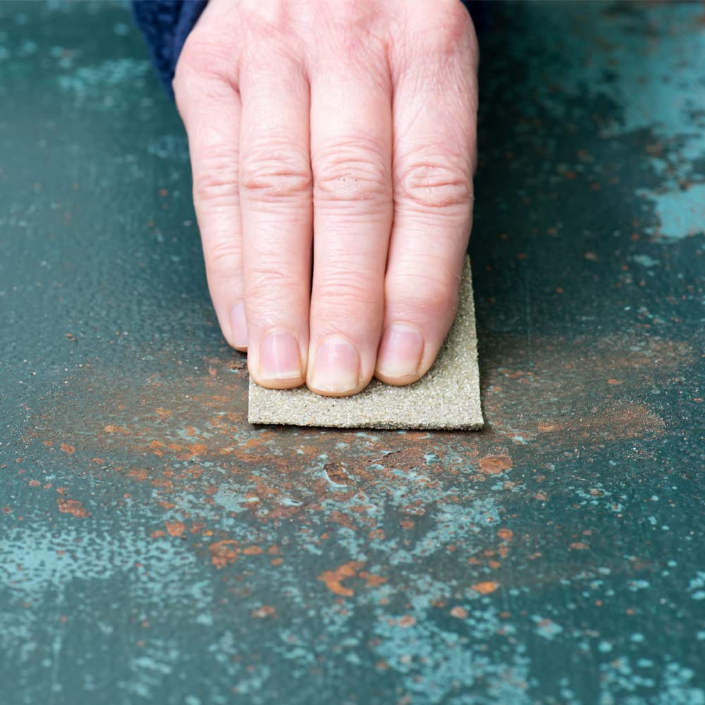 Fandeli | Multi-Purpose Sandpaper | 100 Grit | 50 Sheets of 9'' x 11'' | Ideal for Sanding Metal, Untreated Wood and Painted Surfaces | Sandpaper Sheets | Sandpaper Grit.