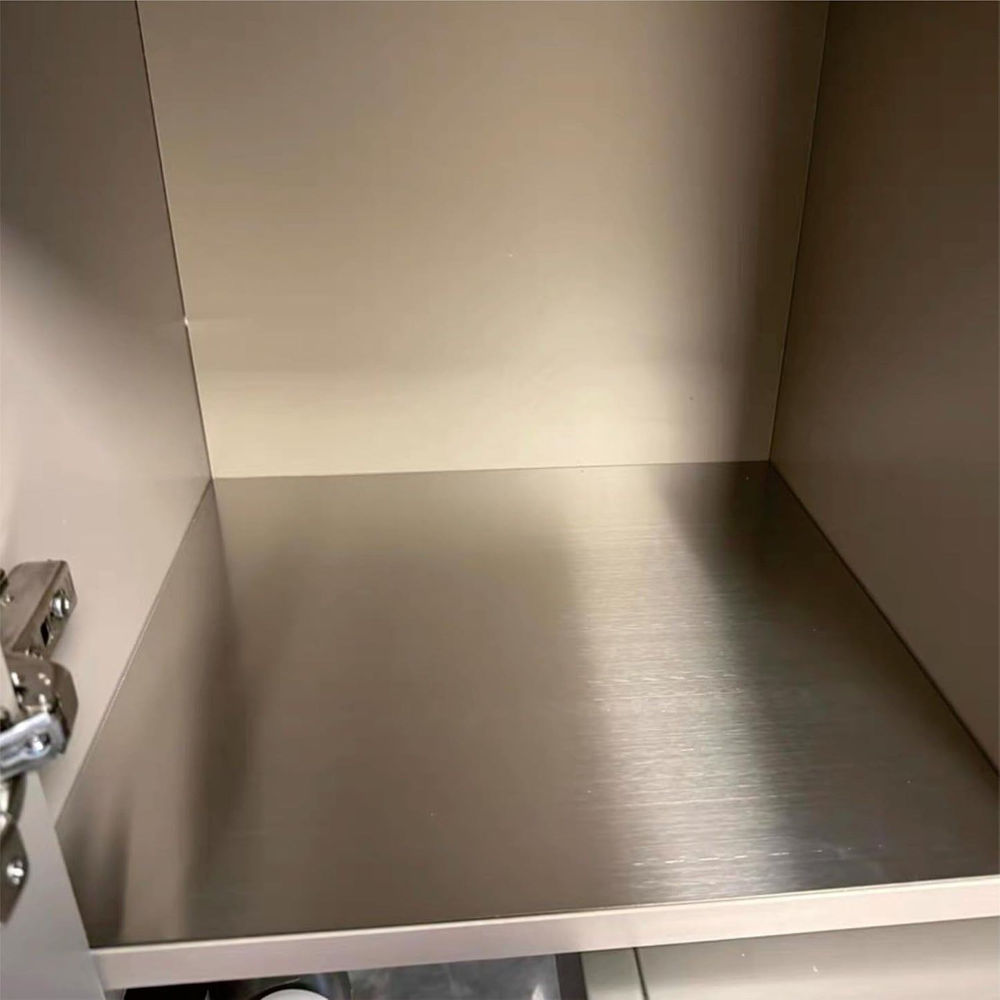 316L Stainless Steel Sheet 8x8x0.031 (23 Ga) 2 Pack, Brushed Metal Plates for Home DIY, Jewelry Making, Model Building - Rust Resistant, Cut-to-Size Ready
