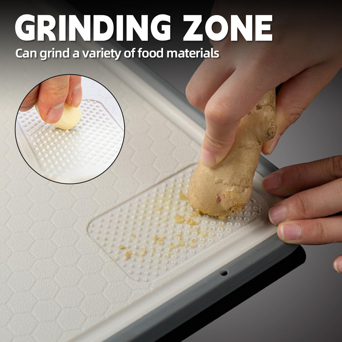 Cutting Board Double Sided,2 Pcs Vegetable Board With Sharpening Stone,Large Size+Small Size,Food Grade Stainless steel and Wheat straw PP Material,Eco-Friendly (11.8x15.6)
