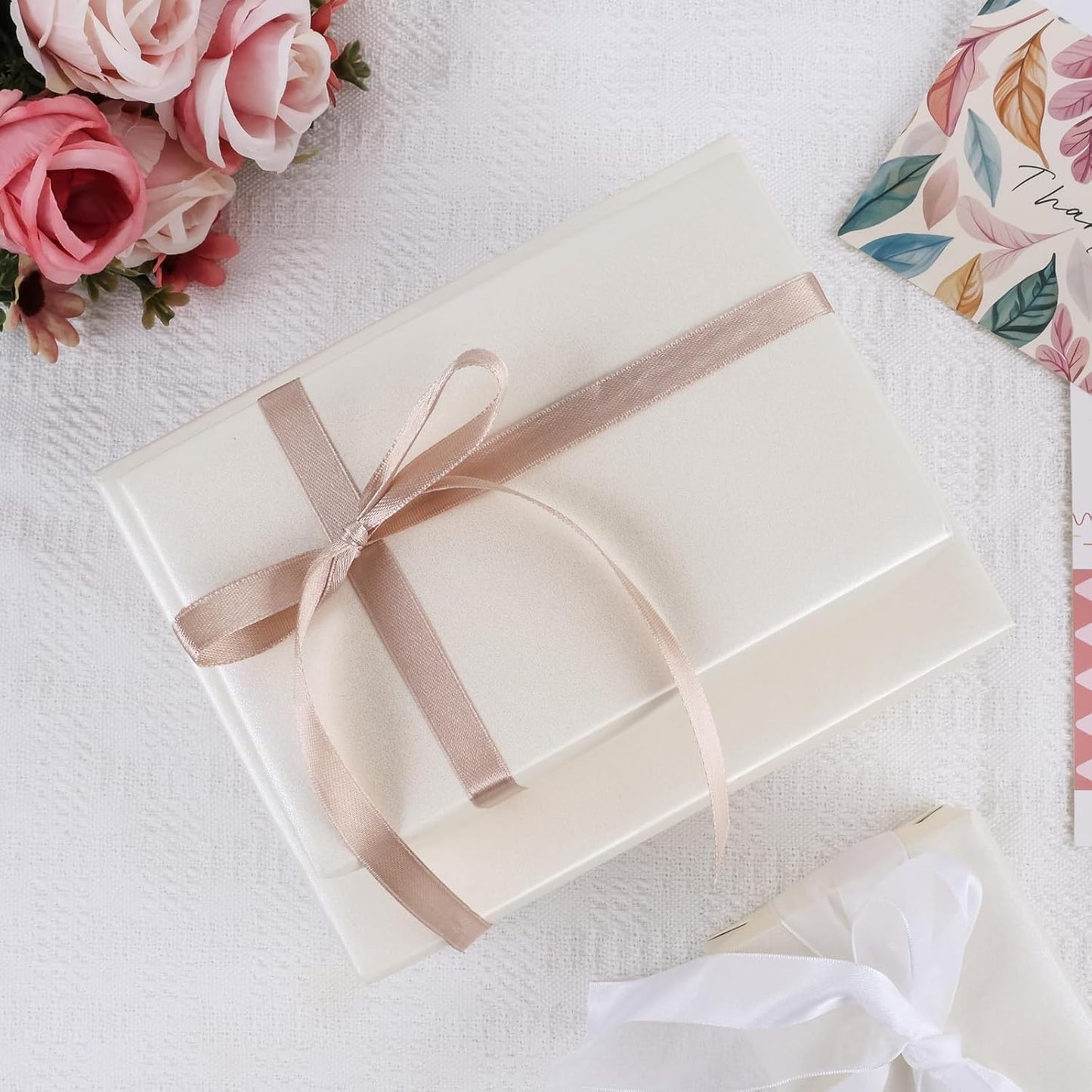 NESCCI Off White Matte Wrapping Paper,Solid Color Pearly-Lustre Paper,Gift Wrapping Paper,Perfect for Wedding,Valentine's Day,Birthday, Christmas,Baby Shower,DIY Bouquet (17 Inches X 32.8 Feet)