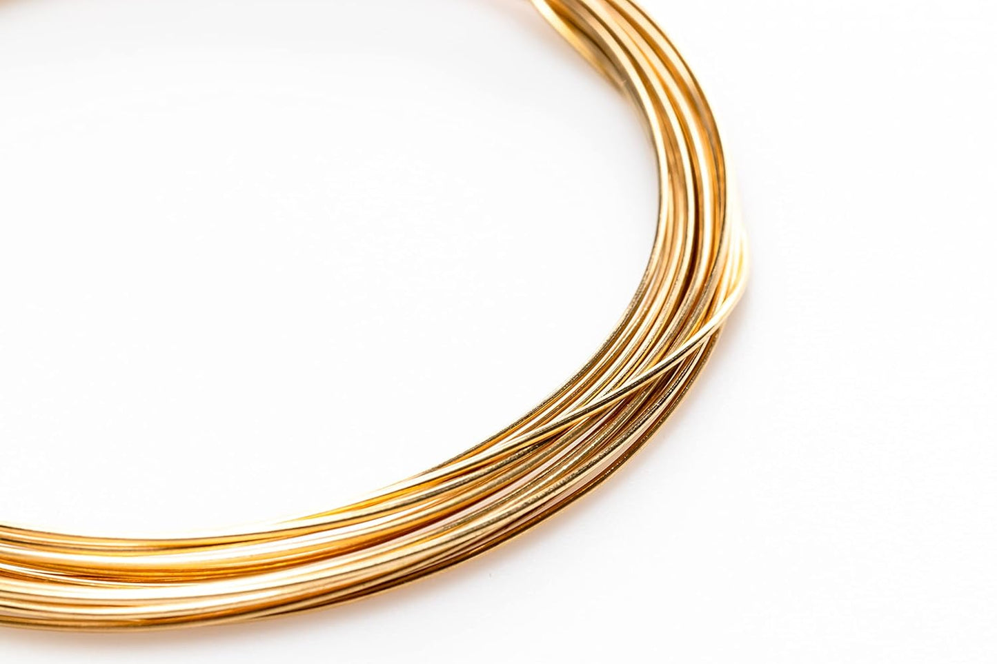 18 Gauge, Jeweler's Brass Wire, Red Brass, Round Dead Soft CDA #230 Alloy Jewelry Grade - 25FT by CRAFT WIRE