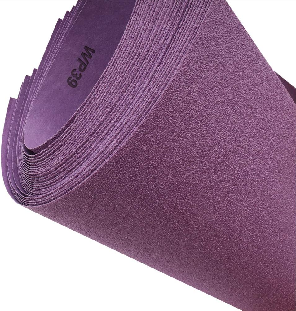 MAXMAN 150 Grit Sandpaper 20 PCS, Wet Dry Sandpaper Sheets 9 x 11 Inch, Sand Paper for Wood Furniture, White Fused Alumina Abrasive Sanding Paper for Metal, Drywall, Automotive Polishing, Purple
