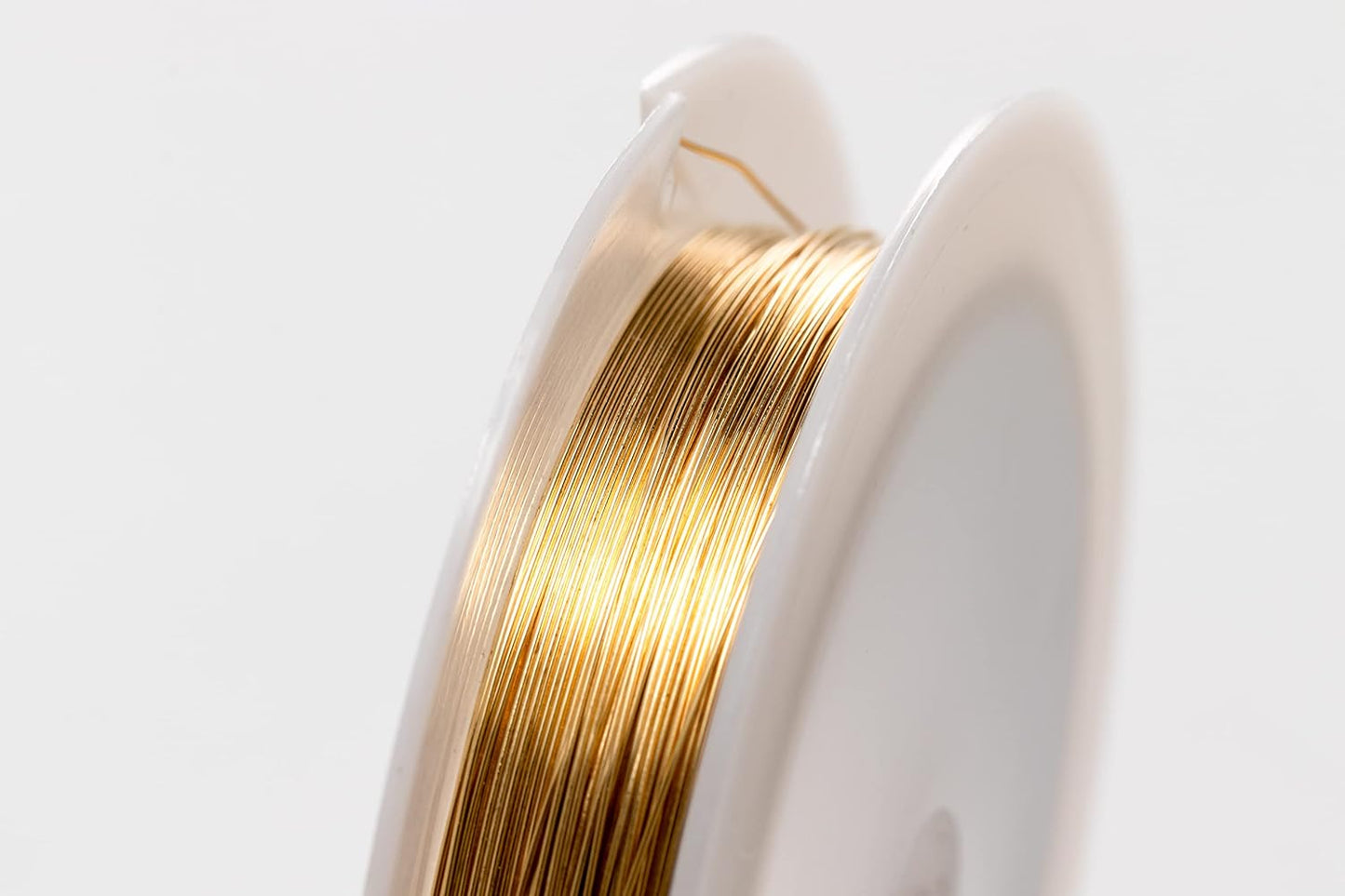 22 Gauge, Jeweler's Brass Wire, Red Brass, Round Dead Soft CDA #230 Alloy Jewelry Grade - 25FT by CRAFT WIRE