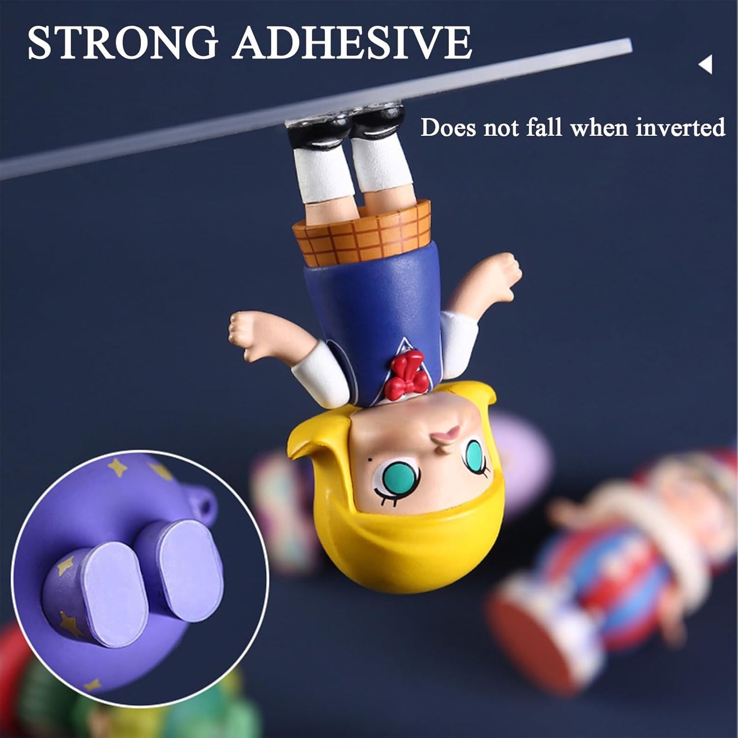 Adhesive Stick dots Two-Sided Sided Mounting Putty Stick Tack for Wall Hanging Crafts Balloons Festival Party Decorations,Clean Removable(0.59"*0.59"-100)