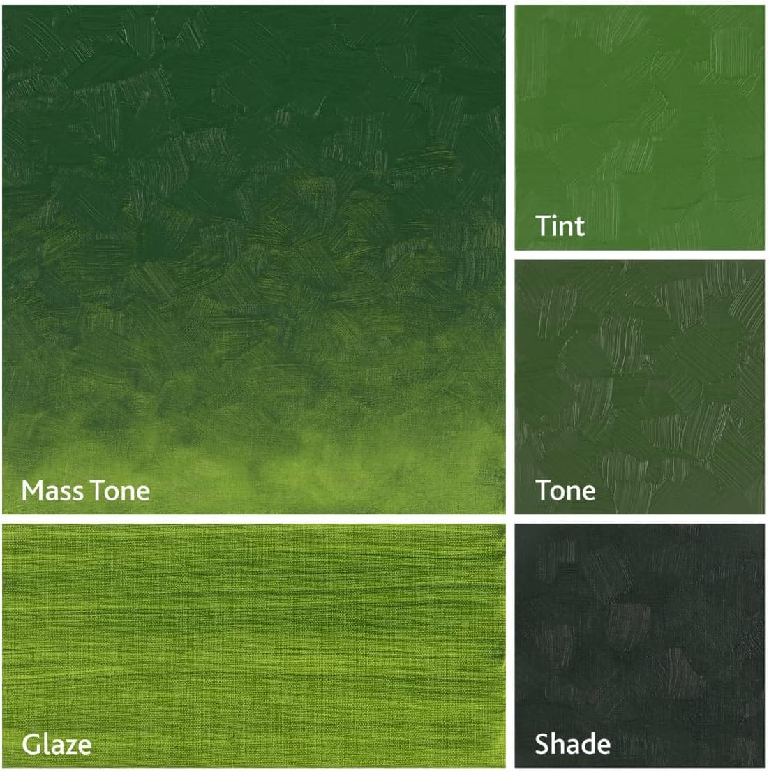 Tusc & Pine Artist Oil Paint - Sap Green, 40 ml, Non-Yellowing, Rich & Creamy Consistency, Maximum Pigment Load, Small Batch Milled Oil Paints Made in the USA for Professional Artists