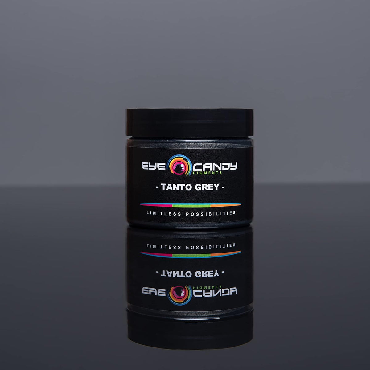 Eye Candy Pigments Premium Grey Mica Powder - Tanto Grey (50gr) - for Epoxy, Resin, Soap, Paint, Woodworking, Acrylic Pouring, Bath Bombs, Fishing Lures - DIY Arts and Crafts Additive