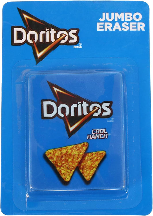 Doritos Cute School Supplies Eraser, Fun Pencil Eraser for Kids, Cool Back to School Rubber Erasers Latex Free