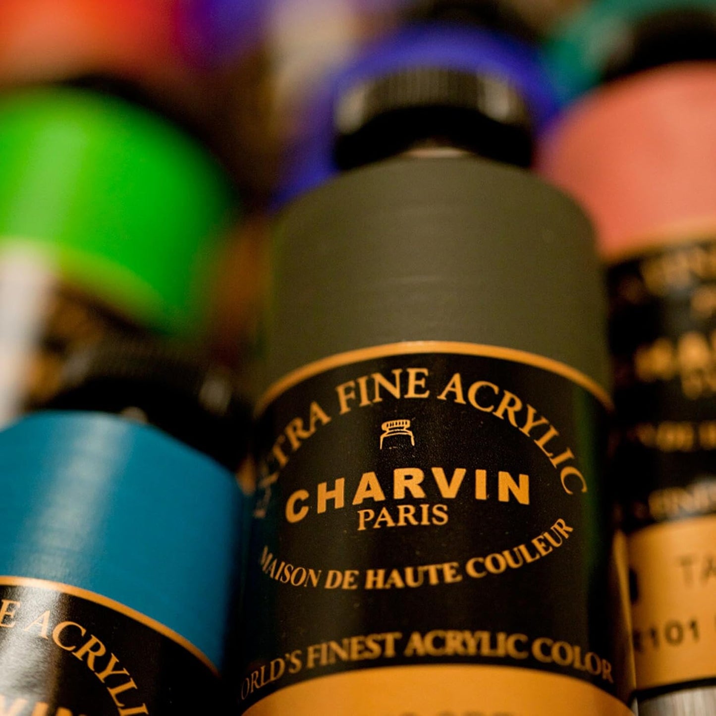 Charvin Extra Fine Professional Acrylic Paint - Julia Pink, 150ml Tube, Triple-Milled, Lightfast Pigments, Open Stock Artist Acrylic Paints in Nature-Inspired Hues
