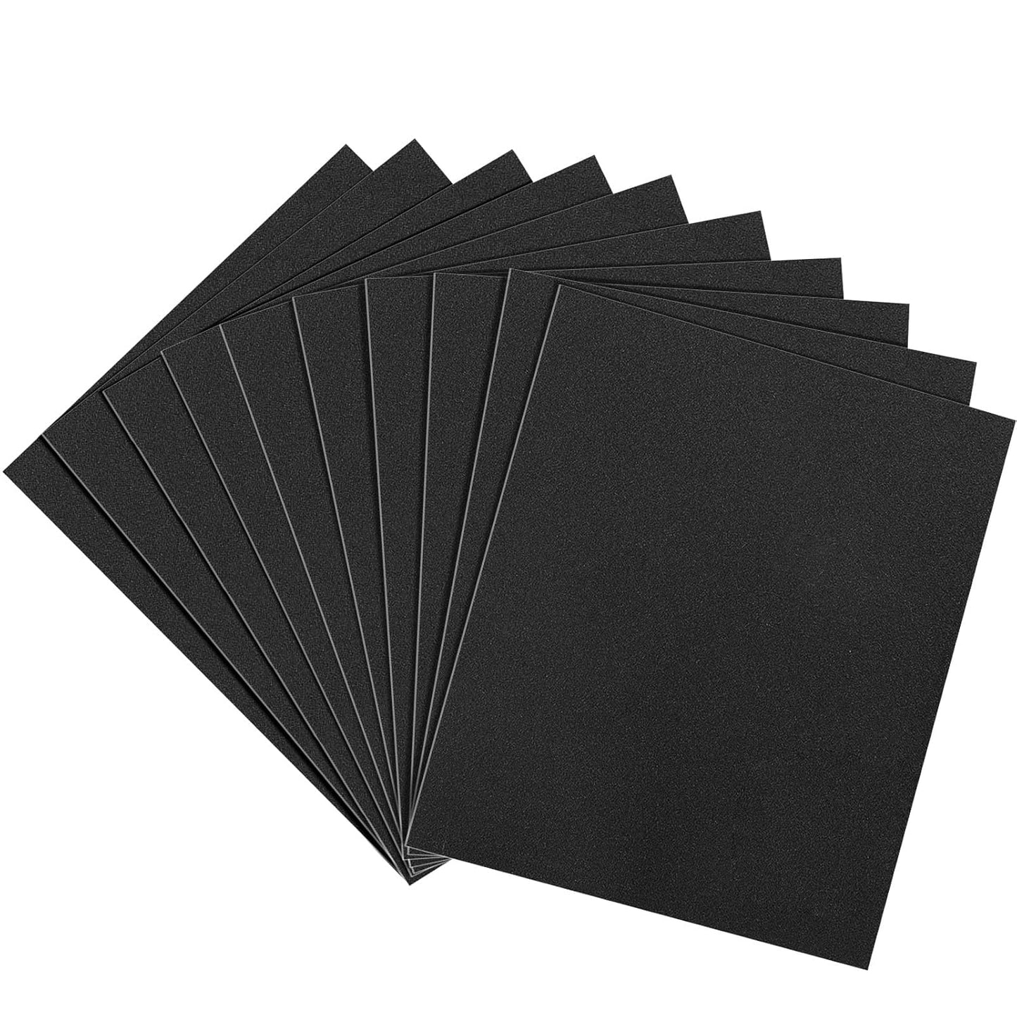 220 Grit Sandpaper, 9 x 11 Inch Wet Dry Sand Paper Hand Abrasive Sanding Sheets for Wood Metal Automotive Sanding and Polishing - 10 Sheets
