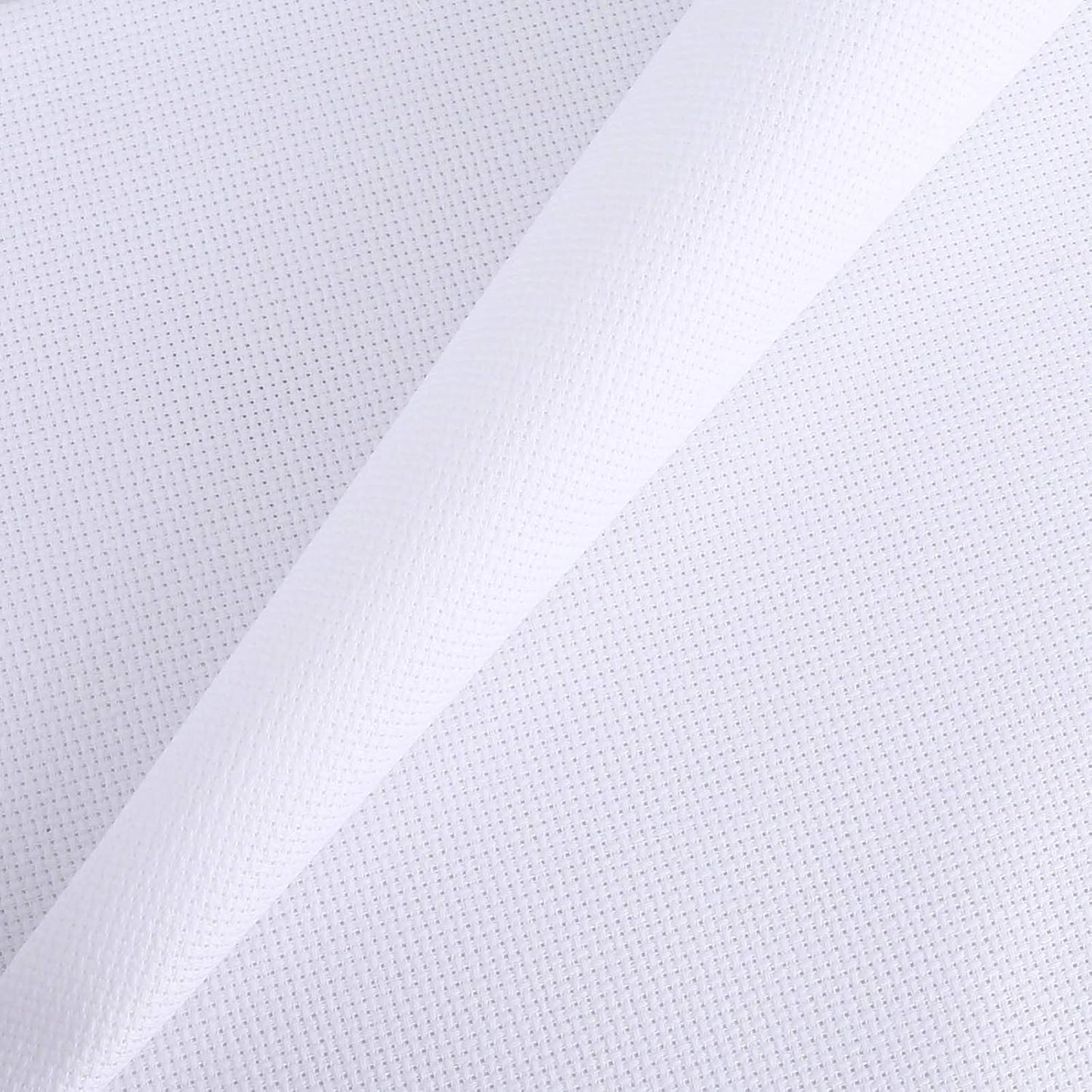 Aida Cloth 14 Count Cross Stitch Fabric,19×28inch (14CT, White)