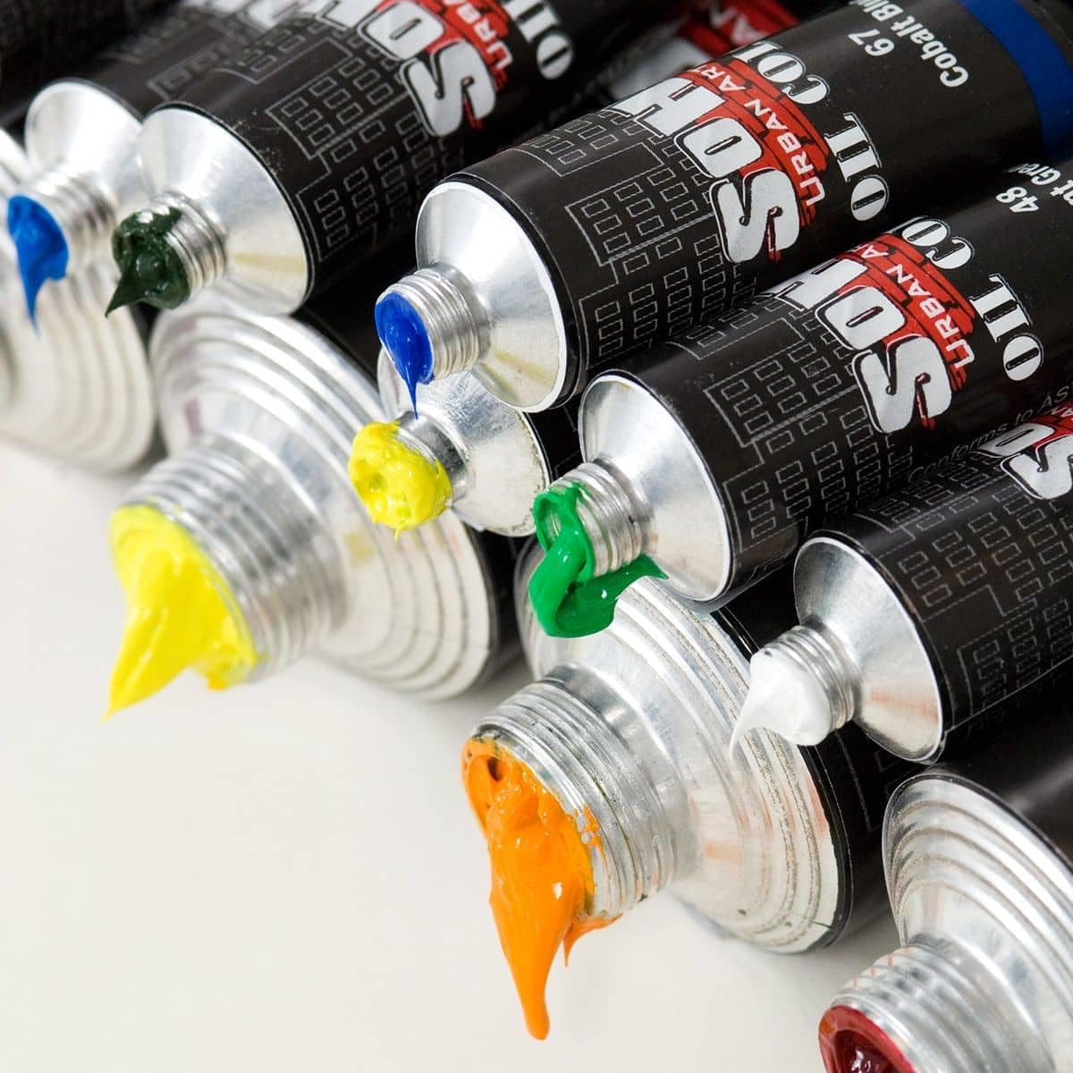 Soho Urban Artist Oil Paint - Titanium White, 170 ml Tube - Best Valued Oil Colors for Painting, Excellent Pigment Load