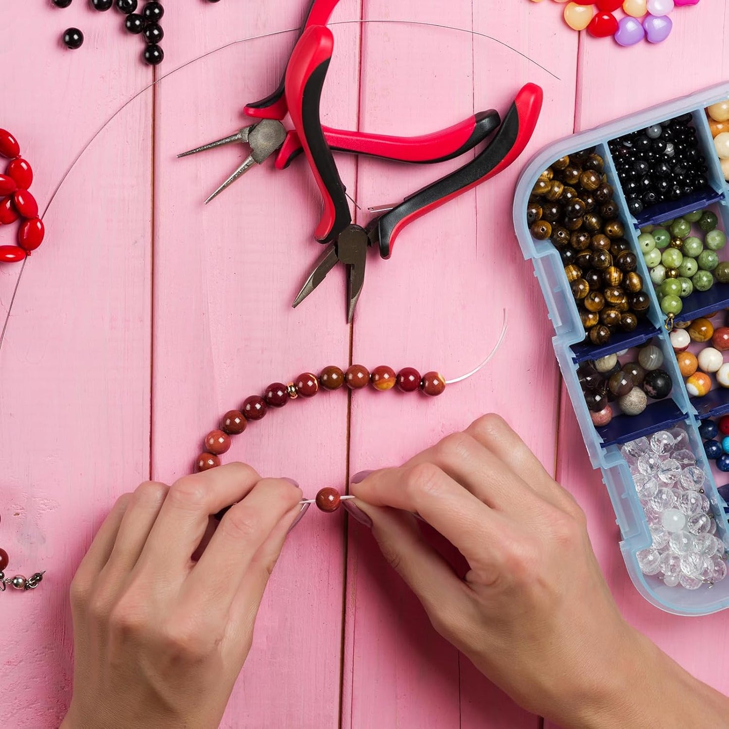 HARFINGTON 8ft Jewelry Wire, 20 Gauge (0.8mm) Brass Craft Soft Metal Tarnish Resistant Copper Beading Wire for Jewelry Making Supplies Crafting, Coffee