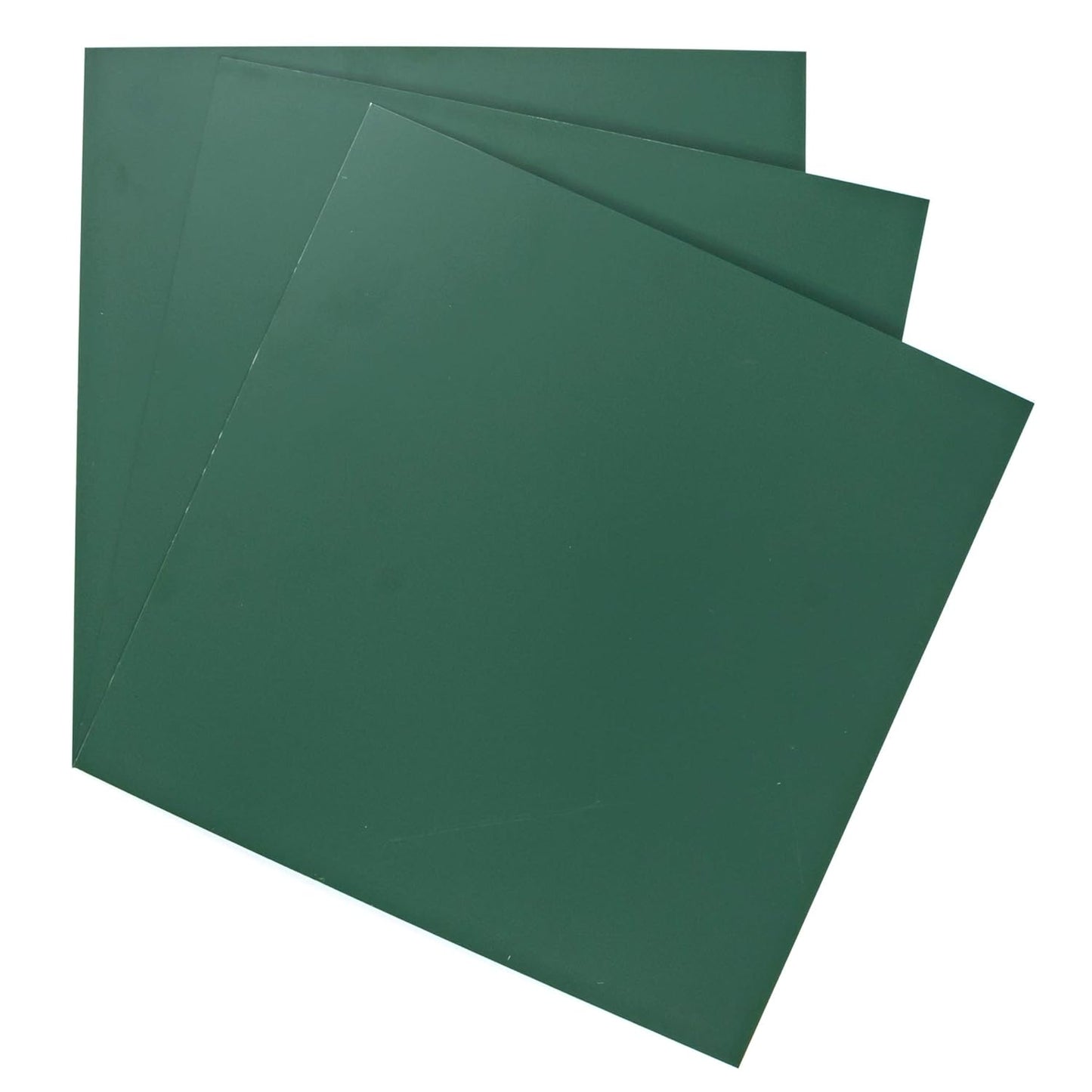 EAGLE 1: 12" x 12" 26 Gauge Sheet Metal Squares (3 Pack Per Order, Multiple Colors) Great for Arts, Crafts, DIY Home or Work Projects (12" X 12", Green)