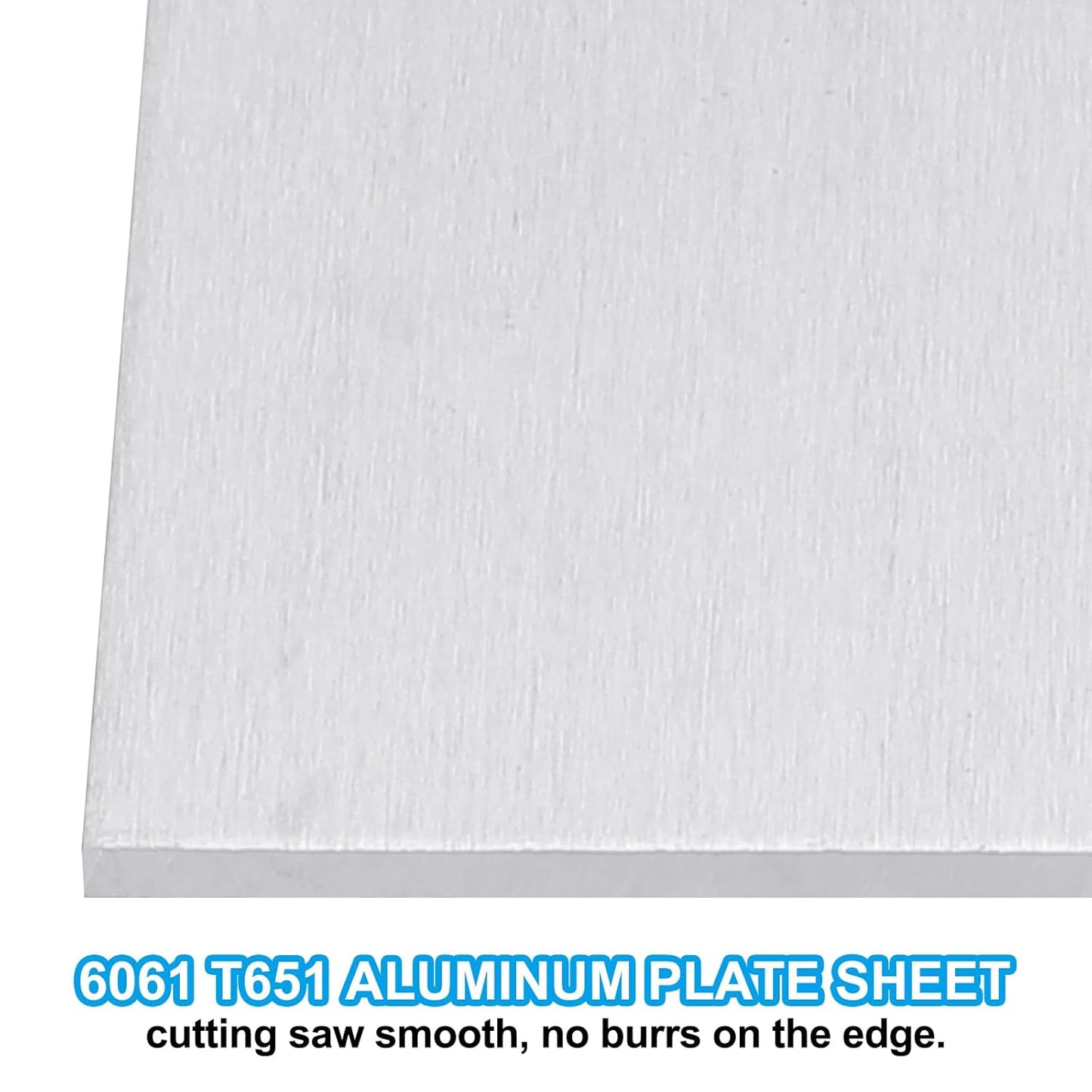 PATIKIL 6061 T651 Aluminum Sheet Metal 4 x 1.18 x 1/16(0.0625") Inch 3Pcs Flat Plain Aluminum Plate Covered Stock with Protective Film, Heat Rectangle 1.5MM for Lndustry Crafting