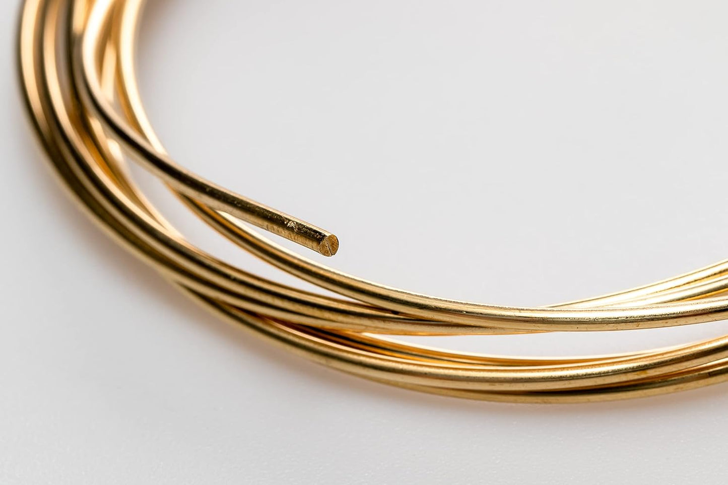 20 Gauge, Jeweler's Brass Wire, Red Brass, Round, Dead Soft, CDA #260-5FT by CRAFT WIRE