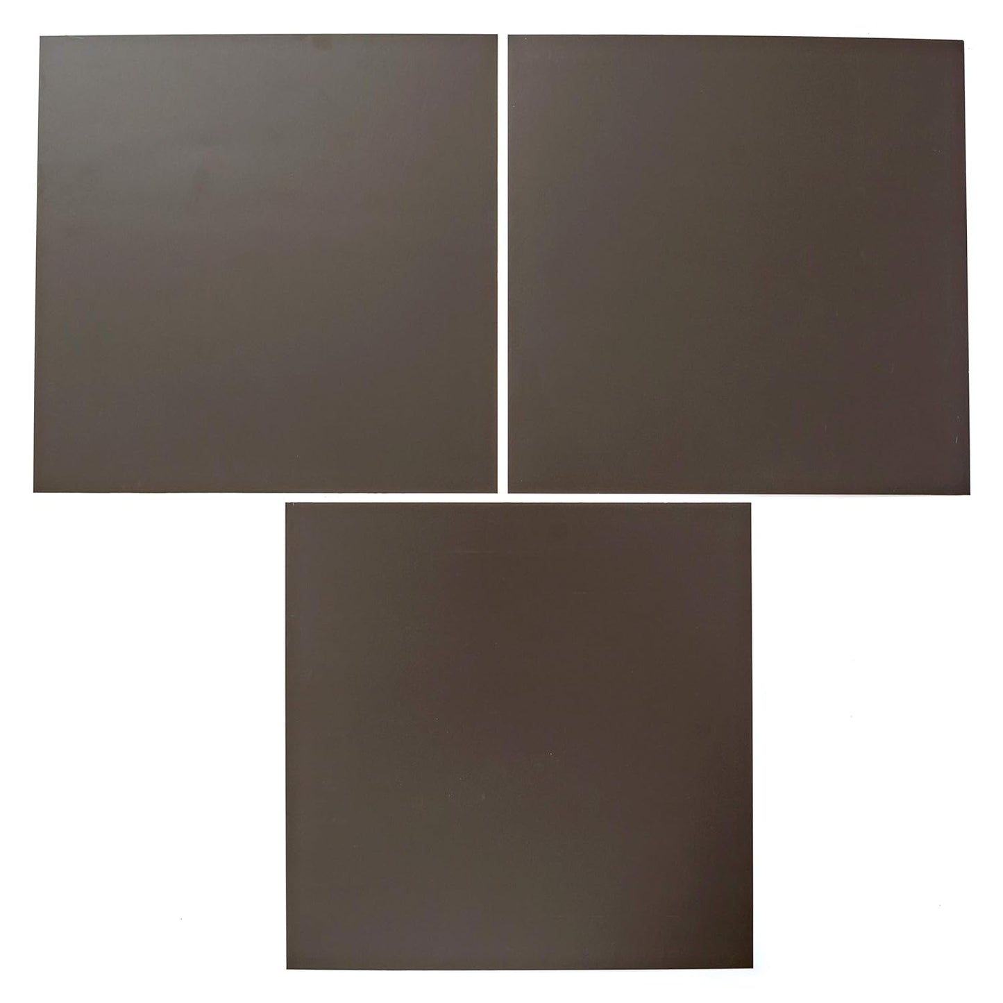 EAGLE 1: 12" x 12" 26 Gauge Sheet Metal Squares (3 Pack Per Order, Multiple Colors) Great for Arts, Crafts, DIY Home or Work Projects (12" X 12", Bronze)