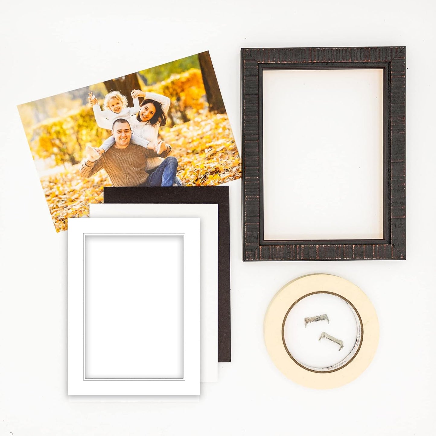 12x16 Mat for 8x12 Photo - Precut White on White Double Mat Picture Matboard for Frames Measuring 12 x 16 Inches - Bevel Cut Matte to Display Art Measuring 8 x 12 Inches - Acid Free ONE MAT