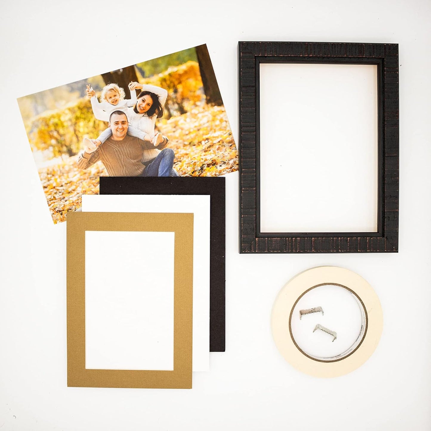 11x14 Mat for 8.5x11 Photo - Precut Rattan Beige Picture Matboard for Frames 11 x 14 Inches - Bevel Cut to Display Art 8.5 x 11 Inches - Acid Free Pack of 10 MATS with Backing Boards & Clear Bags