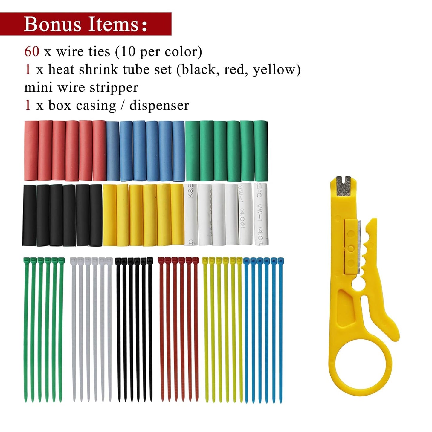 20 Gauge Electrical Wire,20 awg Wire-XINWANG 20 Gauge Stranded Tinned Copper Wire with PVC Insulation(OD:1.8 mm) 6 Colors,23ft Each, Hook Up Wire Kit