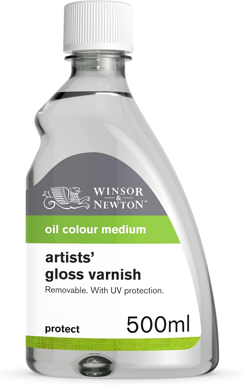 Winsor & Newton Professional Artists' Gloss Varnish, 500ml (16.9-oz) Bottle