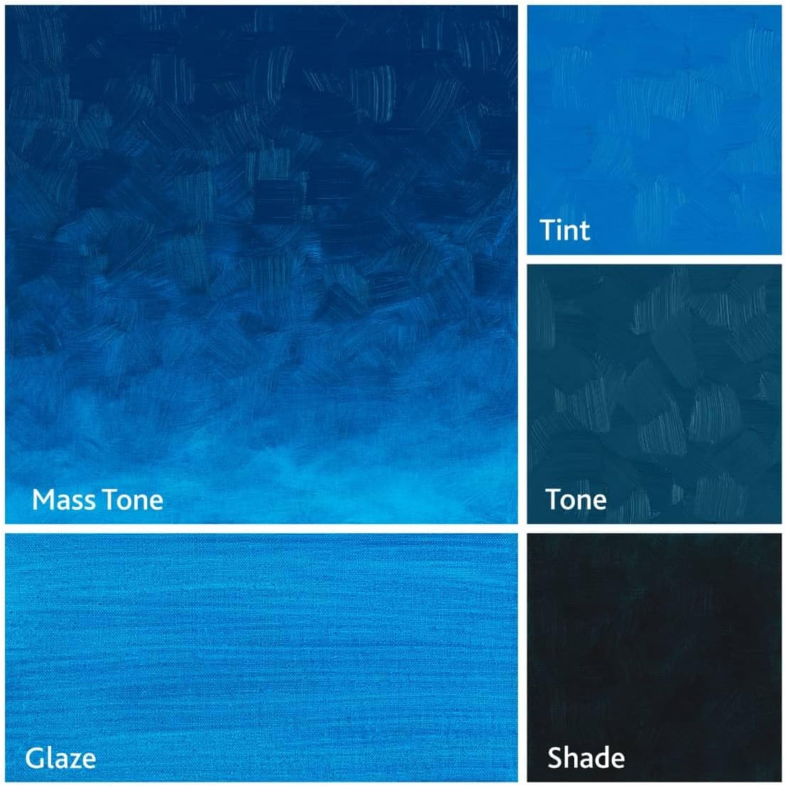 Tusc & Pine Artist Oil Paint - Manganese Blue Pastiche, 150 ml, Non-Yellowing, Rich & Creamy Consistency, Maximum Pigment Load, Small Batch Milled Oil Paints Made in the USA for Professional Artists