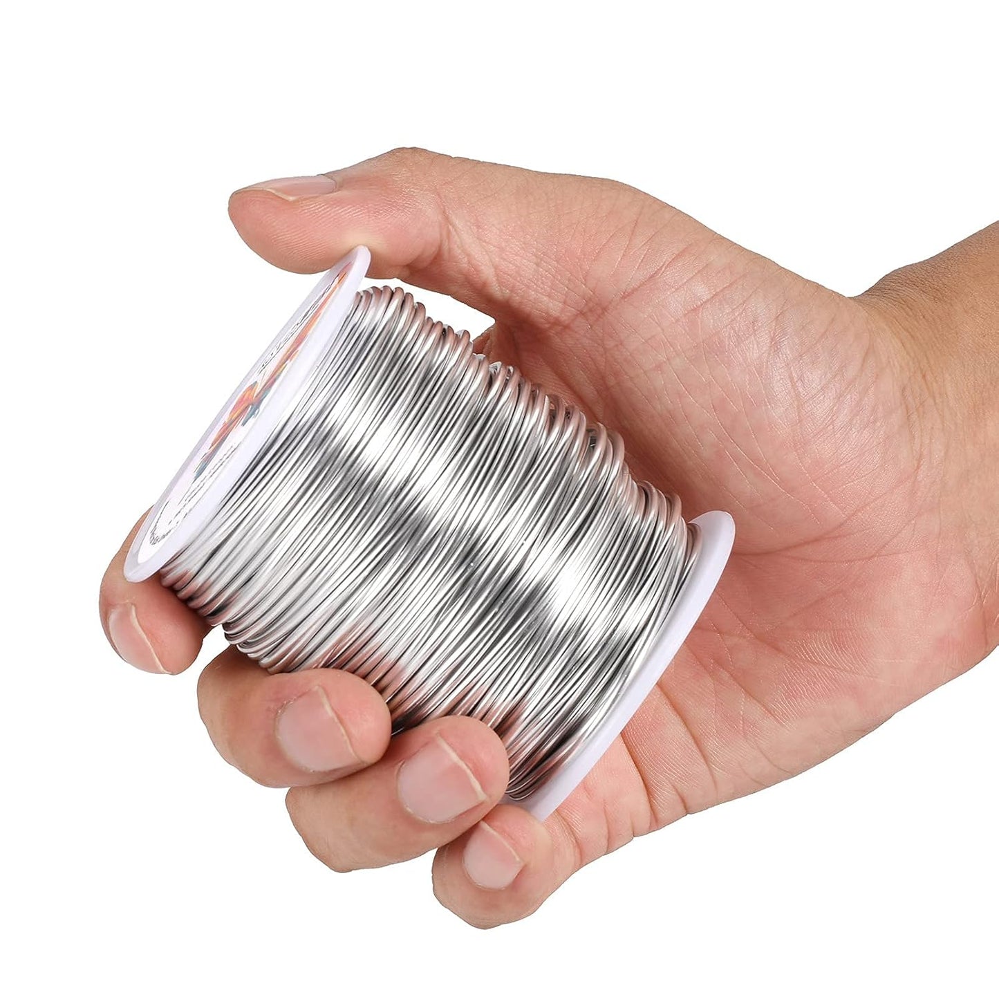 18 Gauge(1.0mm) Aluminum Wire 328 Feet(100M) KSVZS Bendable Metal Wire for Crafts, Sculpting, Armature, Jewelry Making【3-in-1】+18Gauge(1.0mm) 32.8Ft(10M)+1 Pliers(Silver)…
