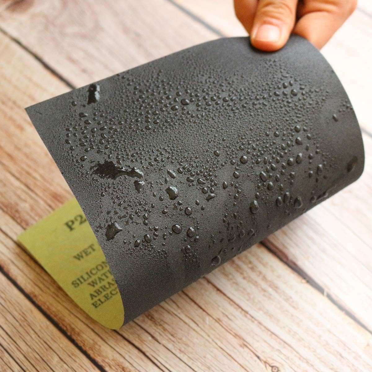 Sandpaper Sheets, 1200 Grit Dry Wet Sand Paper, 9 x 11 Inch, Silicon Carbide, for Wood Furniture Finishing, Metal Sanding and Automotive Polishing, 10 -Sheet
