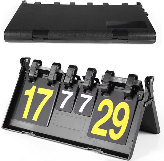 Portable Digital Scoreboard, Ping Pong Score Keeper Scoreboard for Tennis Soccer Football Sports, Sports Supplies Score Board for Games, Best Coaches Gifts Idea for Men, Boys