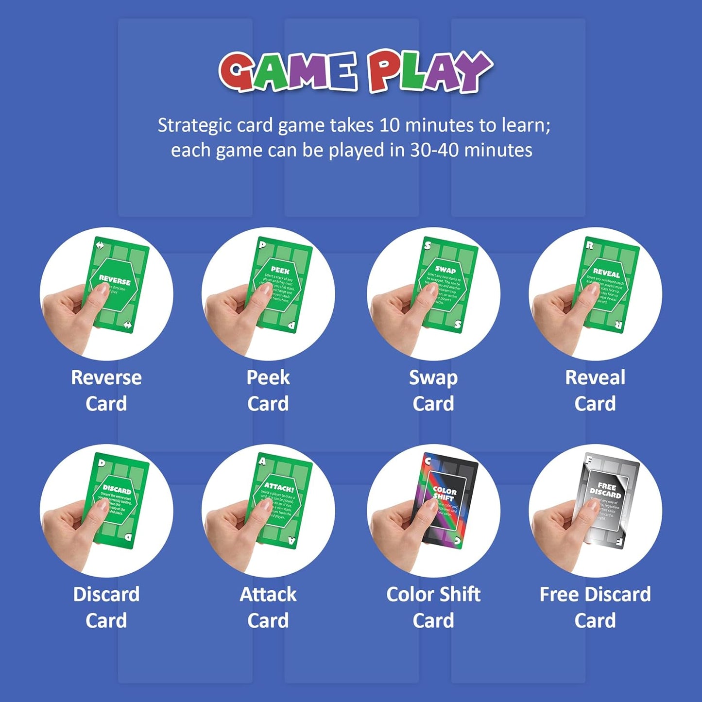 Card Game Expansion Pack – Family-Friendly Card Game – Fun for Kids, Teens & Adults – Expands Game Play to 6 Players – for Game Night, Family Night, Parties (Expansion Pack)…