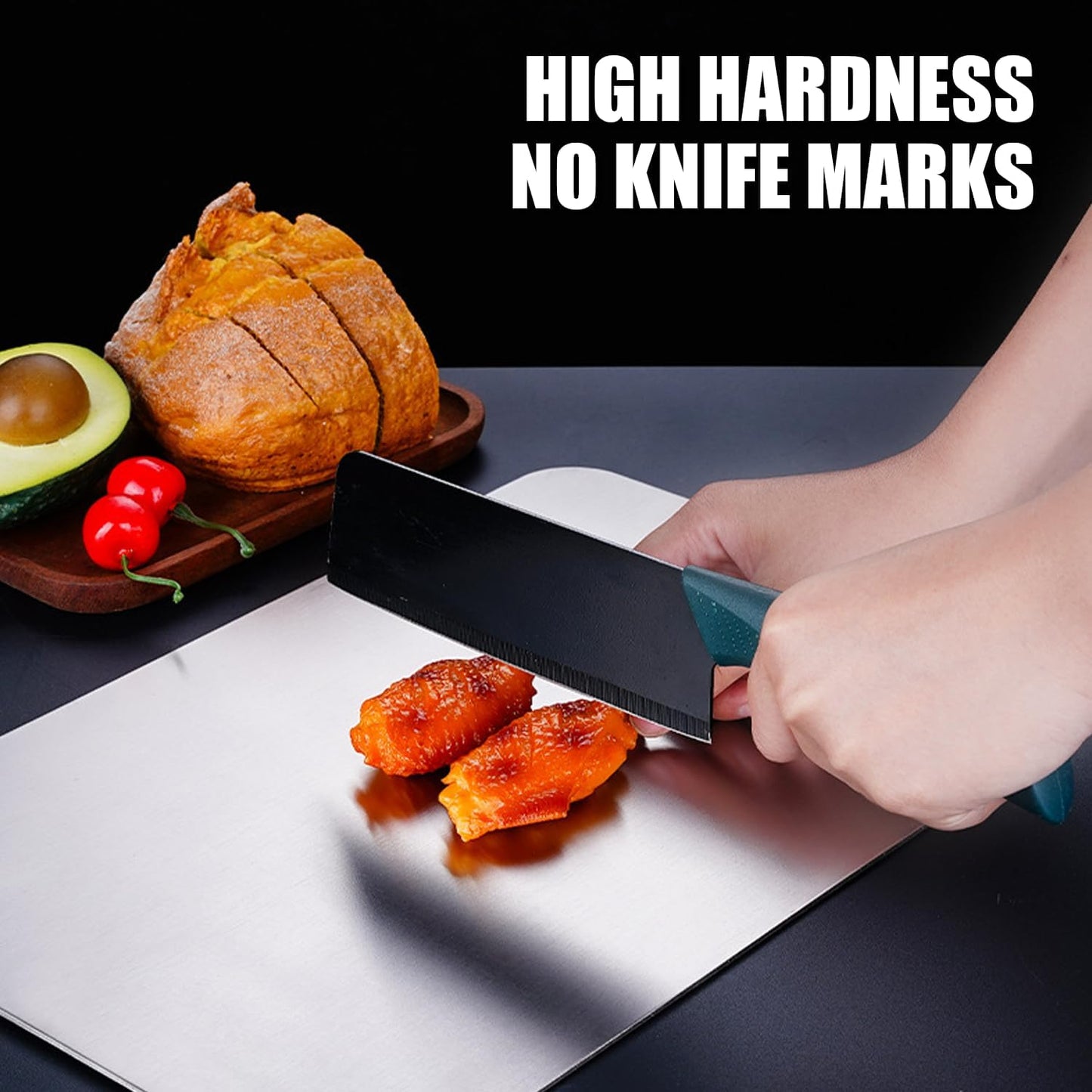 SHIRIA Titanium Cutting Board, Cutting Boards For Kitchen, Double-Sided Titanium Cutting Board for Cutting Vegetables And Meat (14 * 10 in)