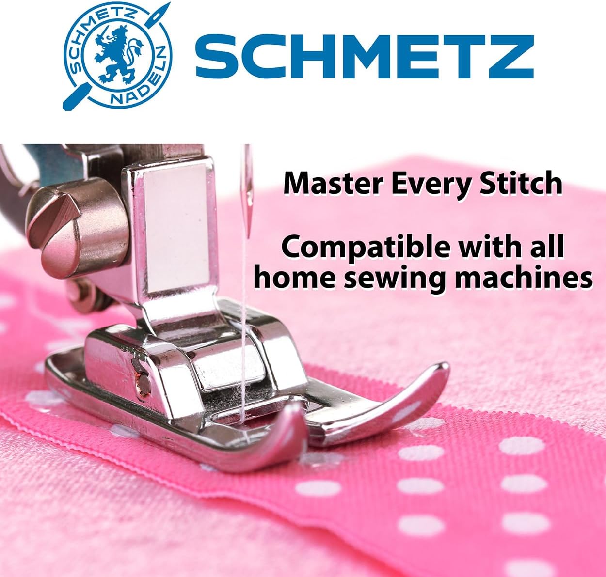 SCHMETZ Universal Sewing Machine Needles - Size 90/14, 5-Needle Cards, Pack of 10
