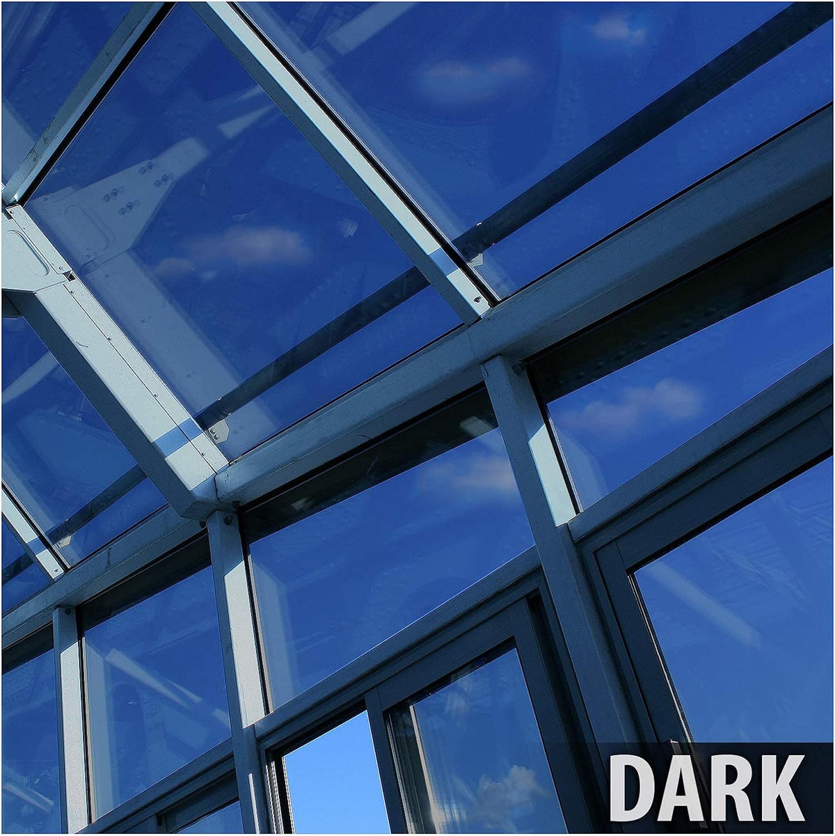 BDF EXNA20 Exterior Window Film Daytime Privacy and Heat Control Natural Black 20 (Dark) - 60in X 24ft