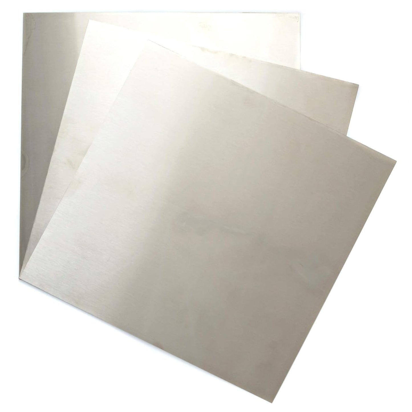 EAGLE 1: 12" x 12" 26 Gauge Sheet Metal Squares (3 Pack Per Order, Multiple Colors) Great for Arts, Crafts, DIY Home or Work Projects (12" X 12", Stainless Steel)