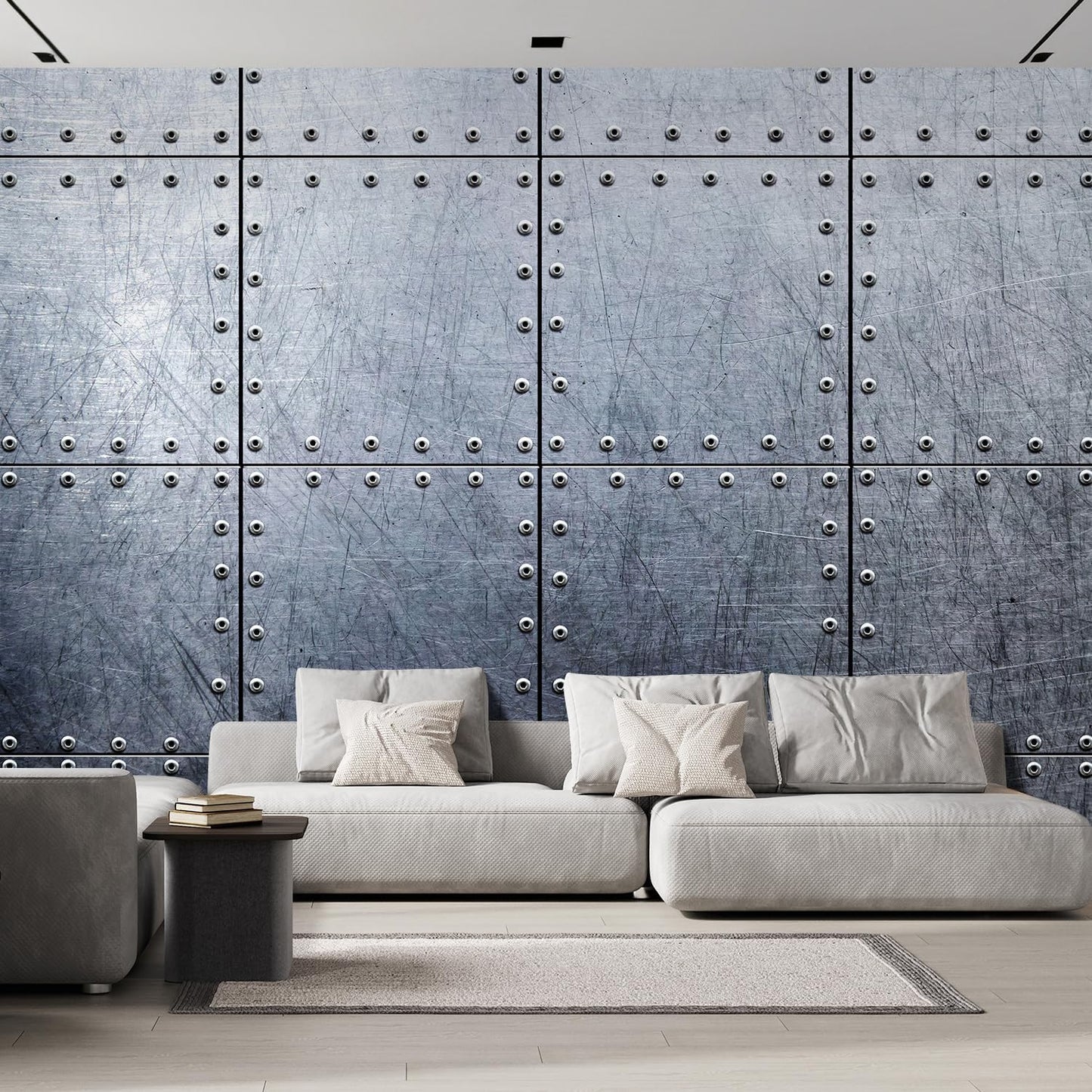 wall26 Metal Wallpaper Background Canvas Art Wall Decor - 108x168 inches