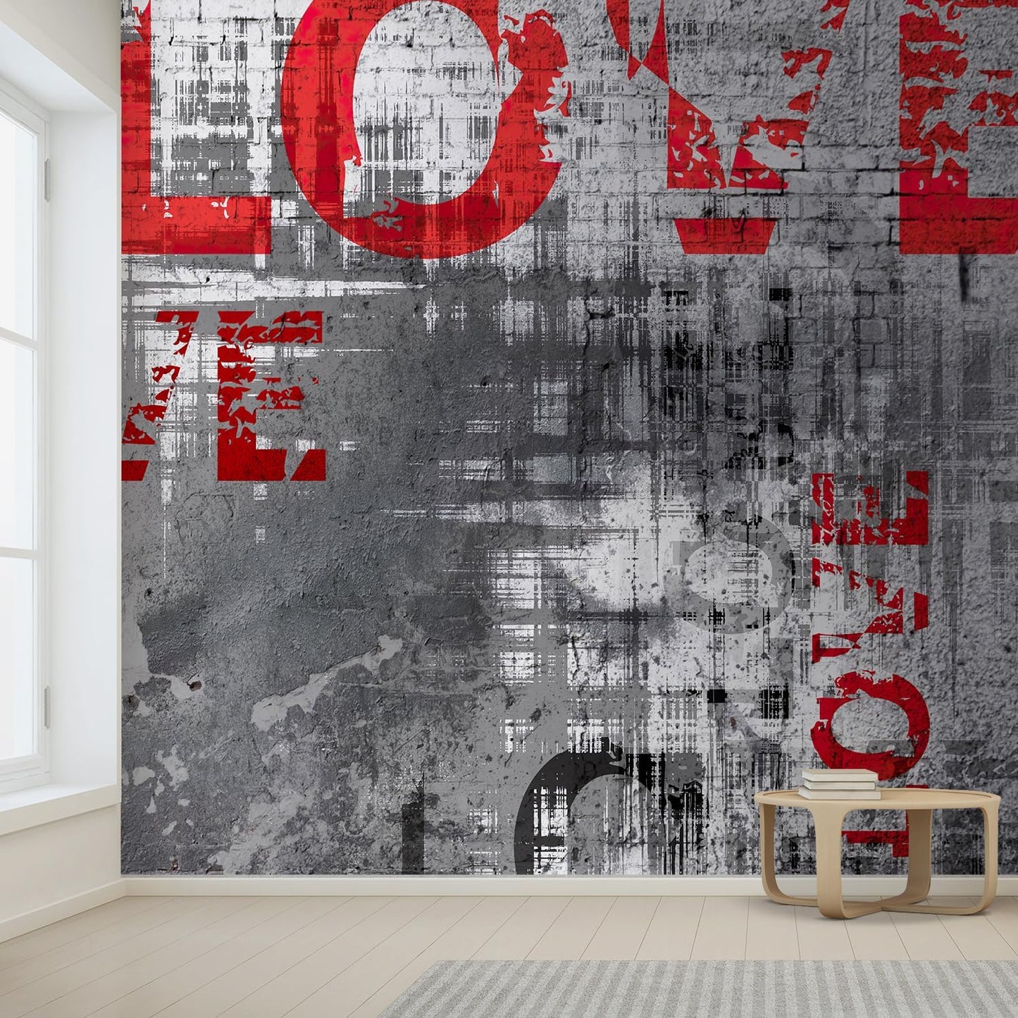 wall26 Self-Adhesive Wallpaper Large Wall Mural Series - 120x120 inches