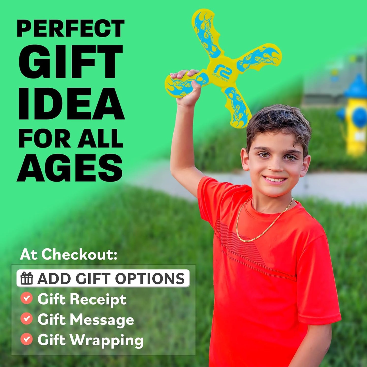 Kids Beach Toys Boomerang - Ultimate Beach Boomerangs for Beaches - Fun Easter Basket Stuffers for Boys & Girls - Playdates Sand Toys Soft Colorful Designs & Tons Of Fun Toy Easter Gifts For Kids