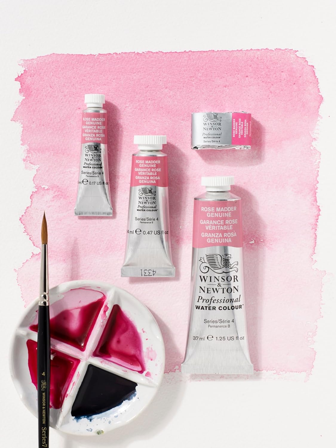 Winsor & Newton Professional Water Colour Paint, Half Pan, Cobalt Violet