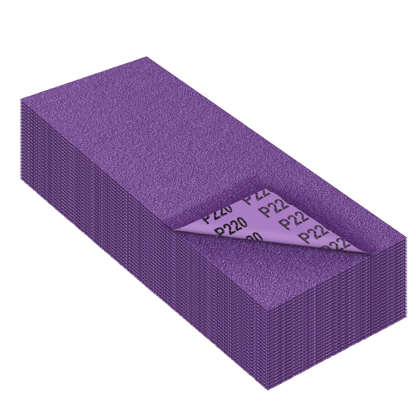 Sandpaper 220 Grit,Wet Dry Sanding Sheets,High Performance Ceramic Abrasive Sand Paper for Wood Furniture Finishing,Metal Grinding,Automotive Polishing,9 x 3.6 Inch,25-Pack