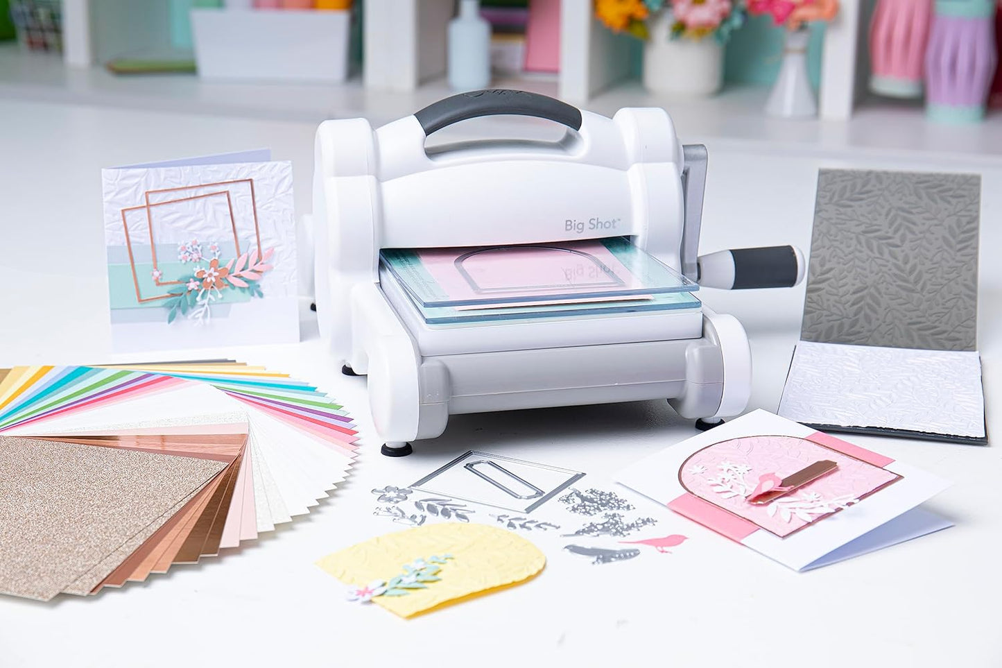 Sizzix Big Shot Starter Kit (6"), White/Grey