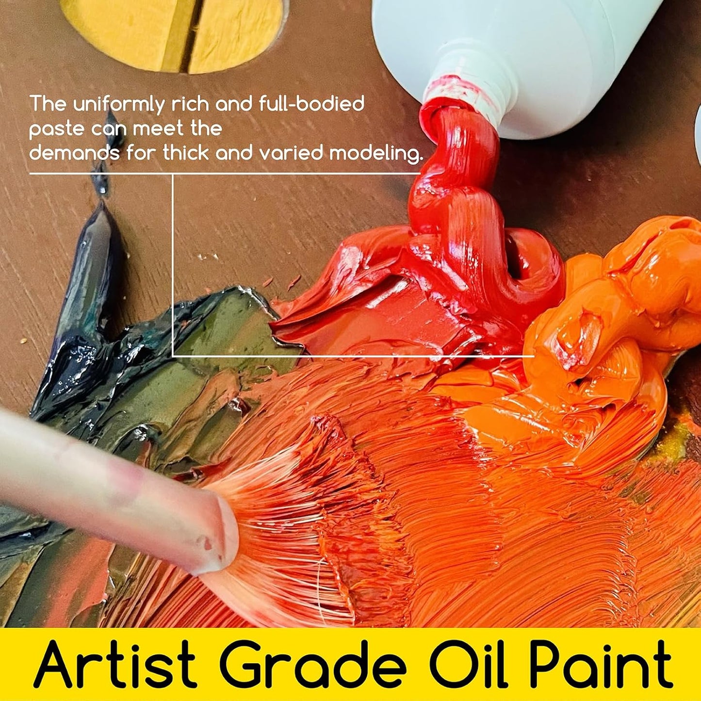 MEEDEN Artist Grade Oil Paint: Light Turquoise - 170ml/5.7oz Tube - Professional Art Paints for Canvas Painting