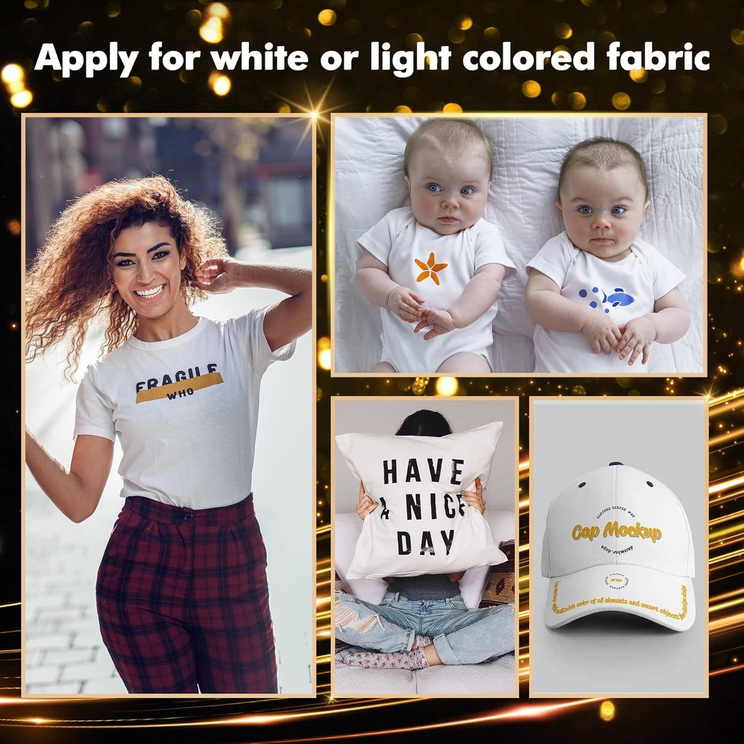 Stone City Sublimation Paper 11x17 Inch 110 Sheets 105g for Heat Transfer Light Fabric, T Shirt, Mug, Tumbler, Compatible with Inkjet Printer with Sublimation Ink